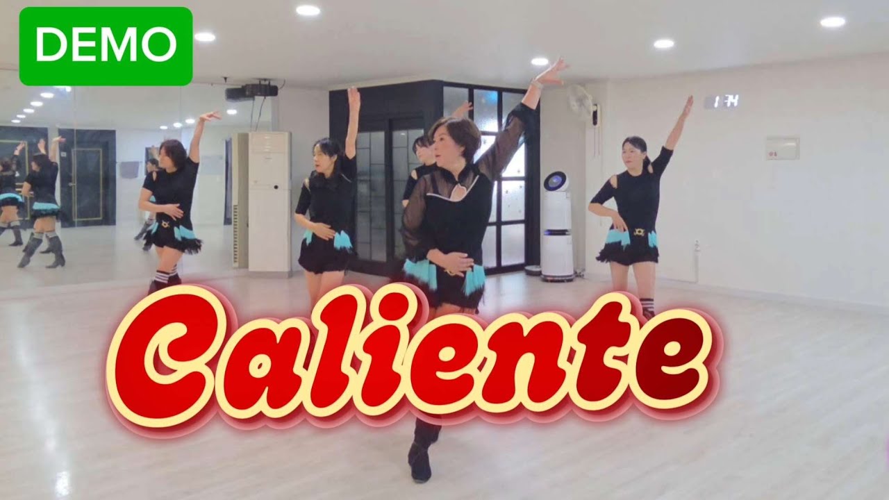 ✨Caliente linedance#Improver#최윤선라인댄스 #강릉라인댄스#linedance story#강사동아리