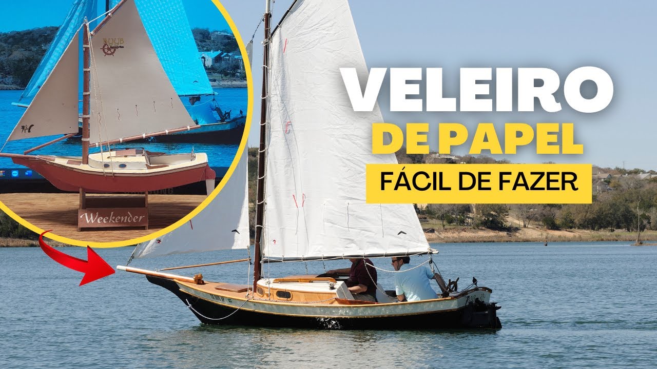 Como fazer um barco de papel (veleiro)