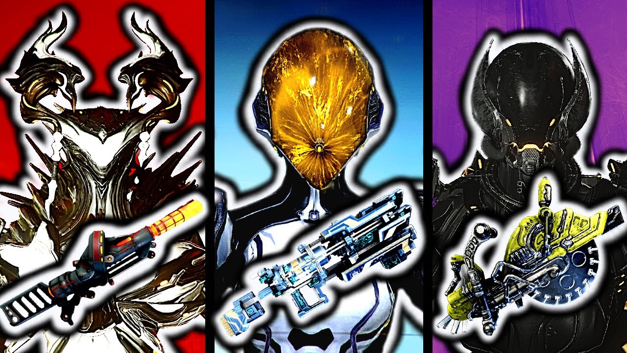 5 INSANE WARFRAME/WEAPON COMBOS... (WARFRAME ISLEWEAVER)