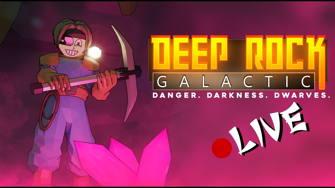 🔴LIVE | No ghost hunting today! Only space dwarves! | Deep Rock Galactic