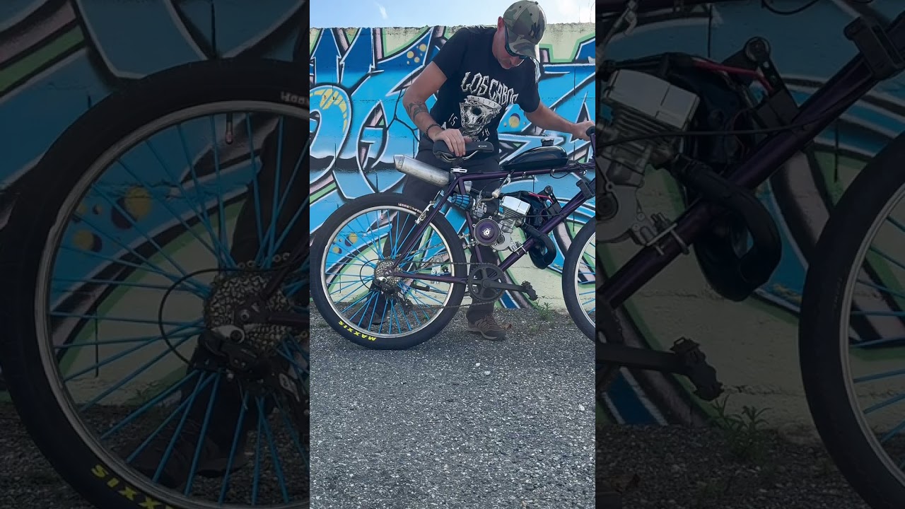 How i start my bike (part 4) #demonbike #smolikperformance #2temps #2stroke #technologia  #Shorts