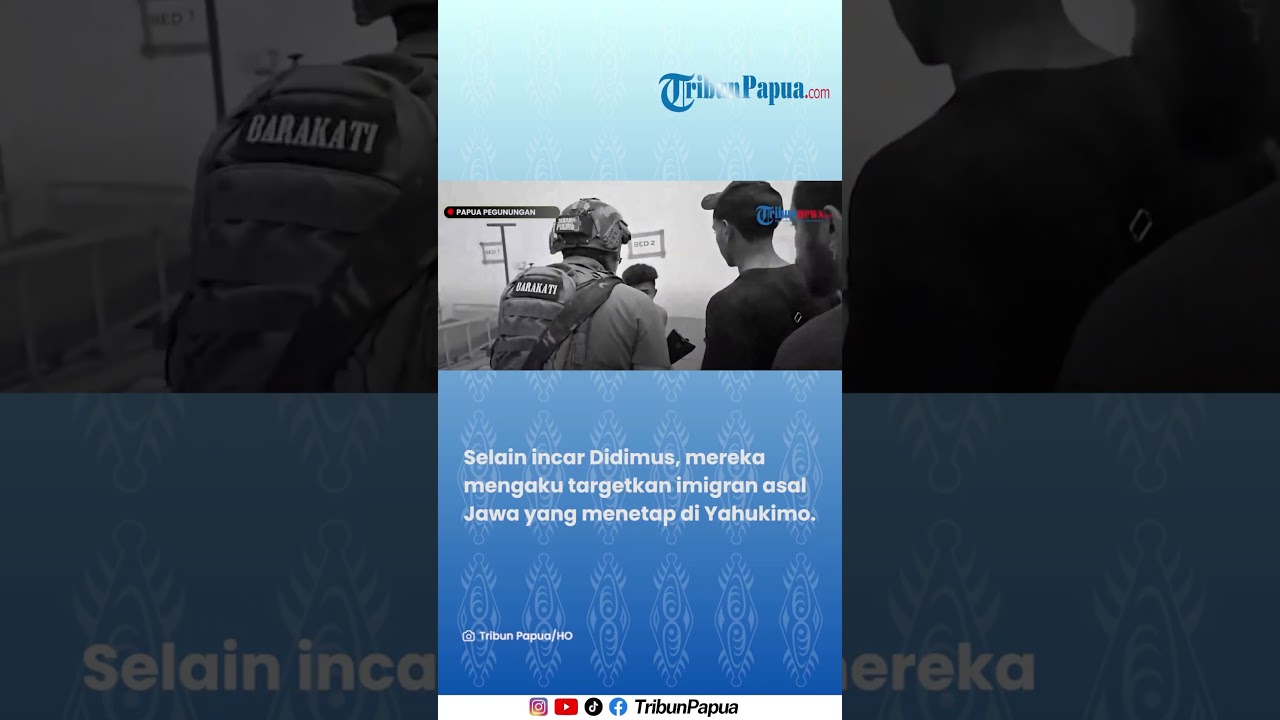 TPNPB-OPM Yahukimo Ancam Tembak Mati Bupati Yahukimo Didimus Yahuli & Imigran Asal Jawa