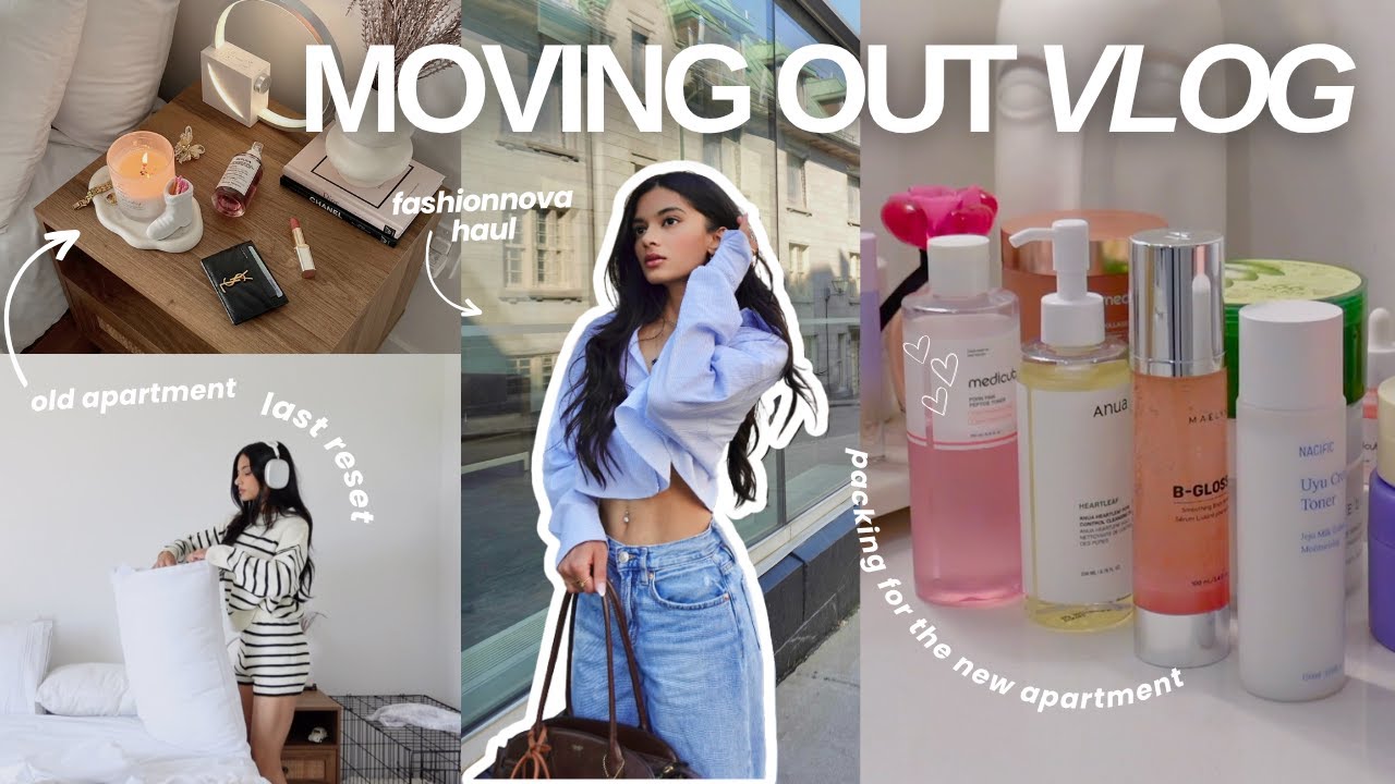 MOVING OUT VLOG: packing, IKEA haul, and final days in my apartment