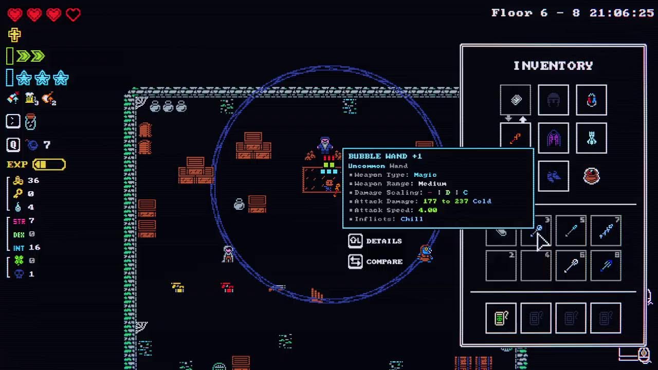 Tiny Rogues | Pyromancer Run 7th try