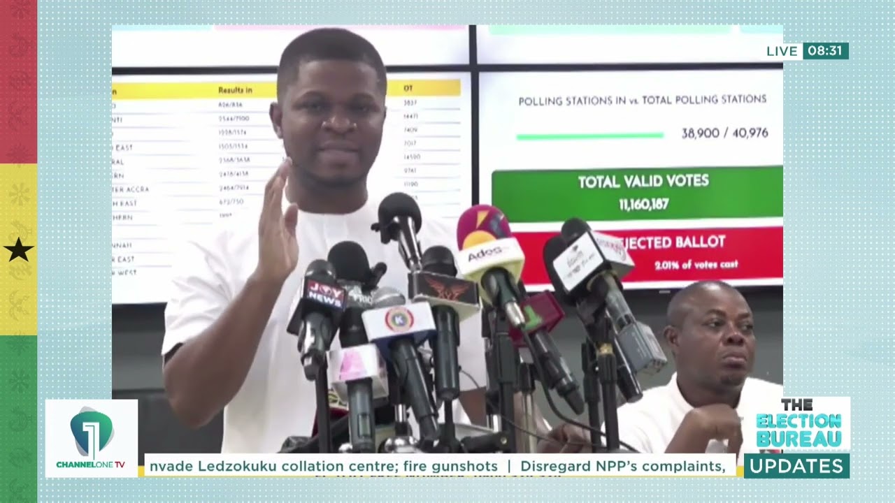 NDC's Sammy Gyamfi Drops Bold Internal Collation Update—Predicts Mahama Victory! 🗳️🔥 #GhanaPolls2024