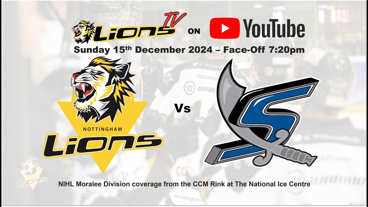 Nottingham Lions v Sheffield Scimitars LIVE