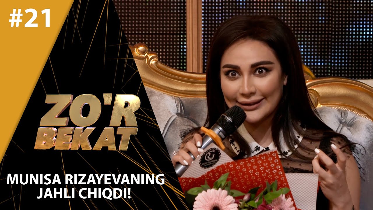 Zo'r bekat 21-son Munisa Rizayevaning jahli chiqdi!  (06.03.2021)