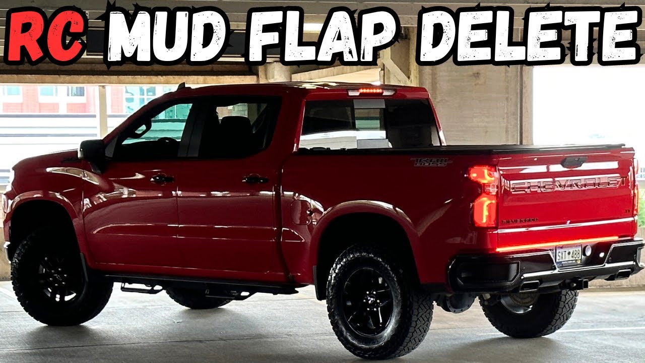 Silverado Mud Flap Delete | Perfect Truck Mod for a Better Stance!
