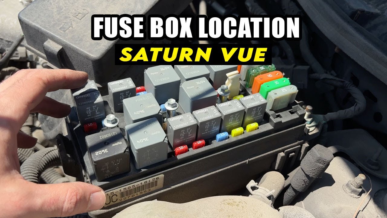 2002-2007 Saturn Vue : Fuse Box Location