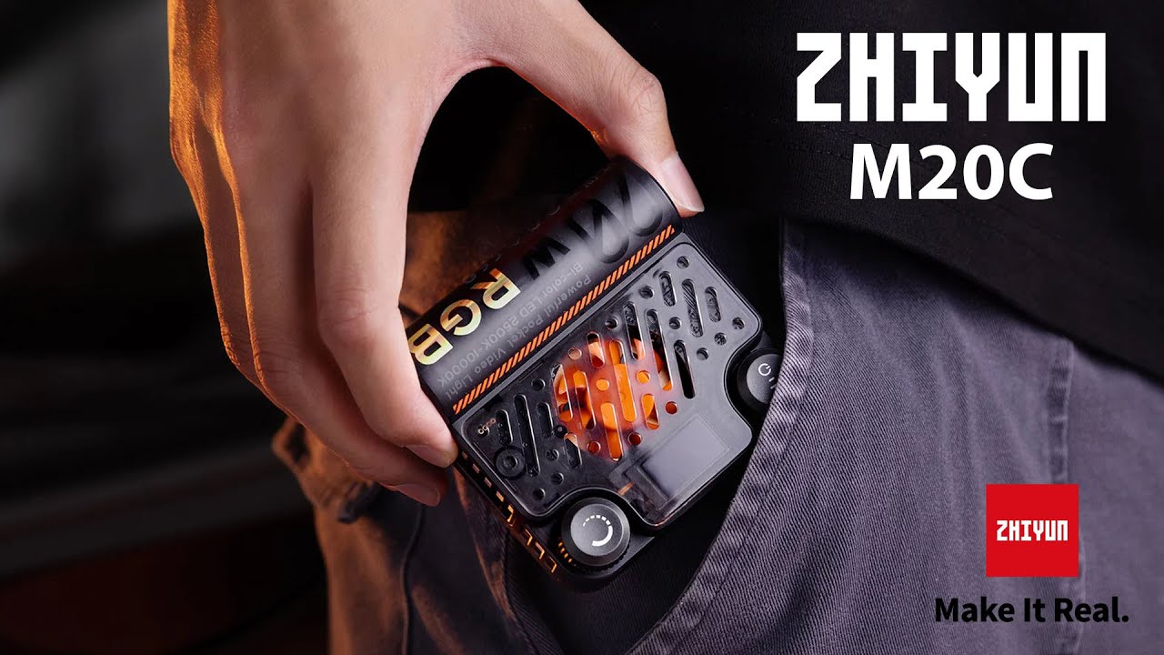 Zhiyun M20C ⚡️La Luz Portátil que Debes Conocer