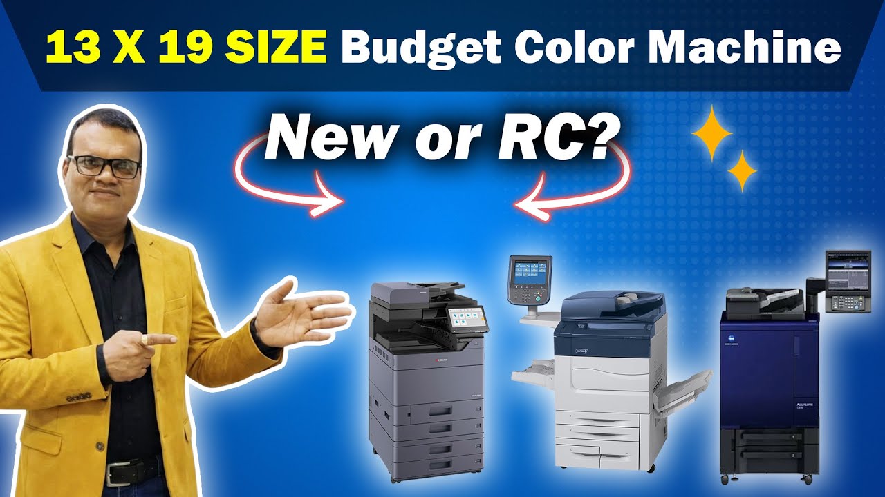 13 X 19 SIZE Budget Color Machine New or RC ?  #kyocera3554ci  #printingmachine #unitedcopier