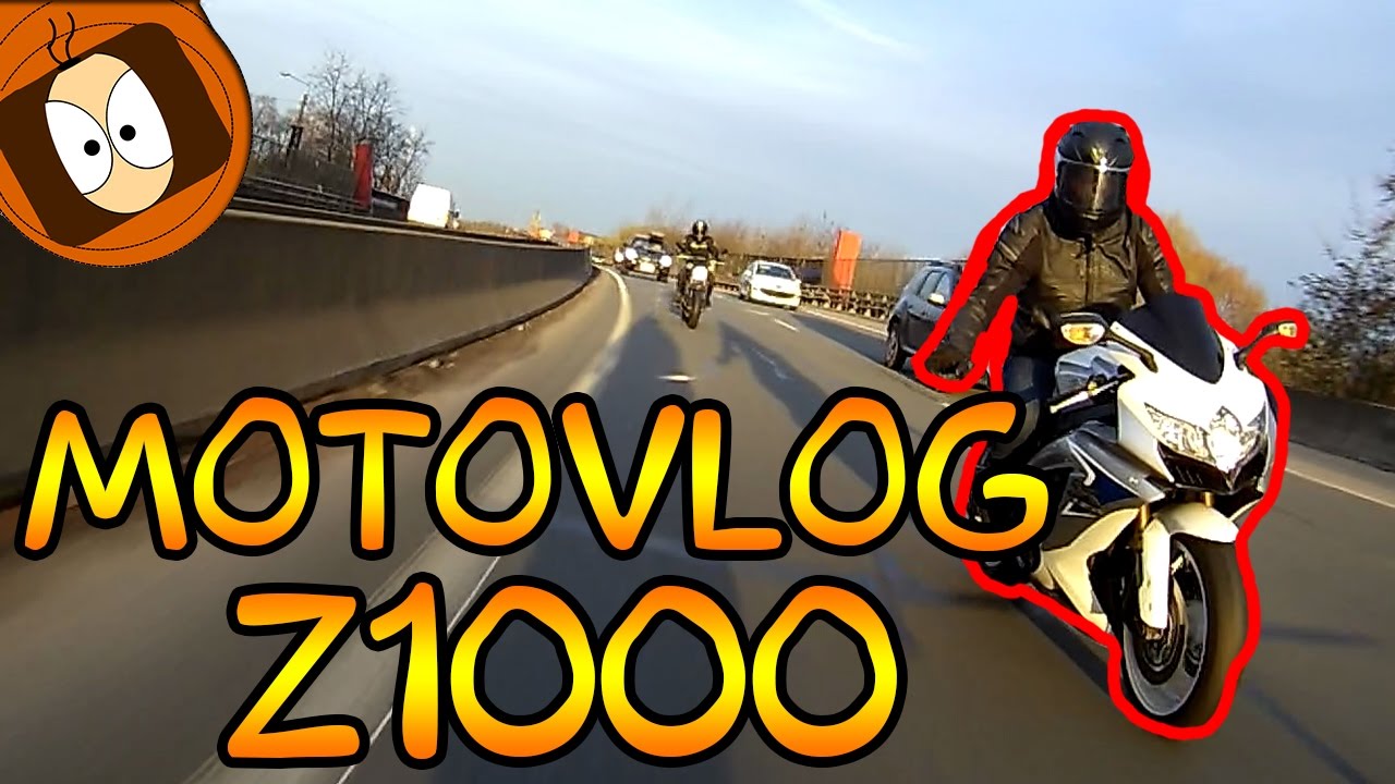 MOTOVLOG #Z1000 | DOUBLE VUE : CASQUE & MOTO !