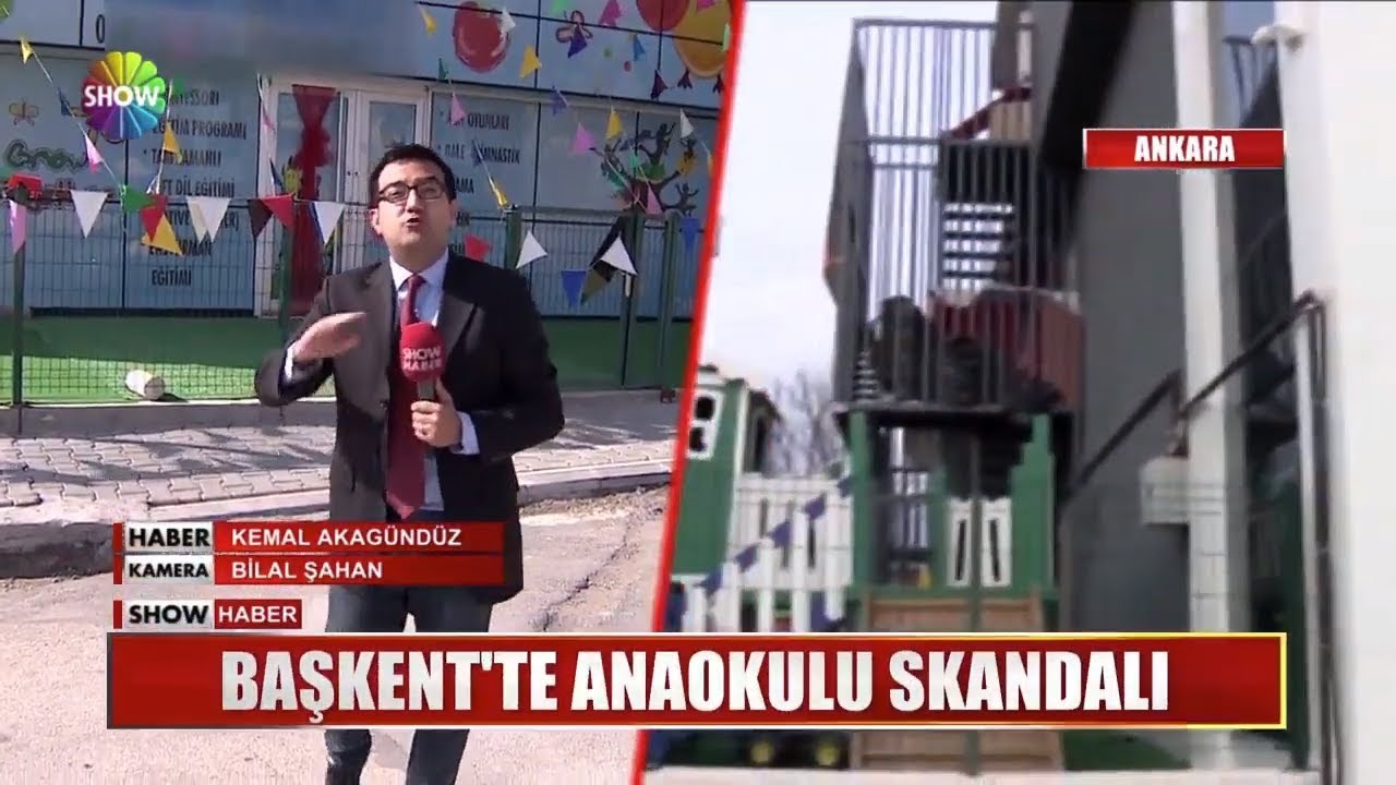 Başkent'te anaokulu skandalı