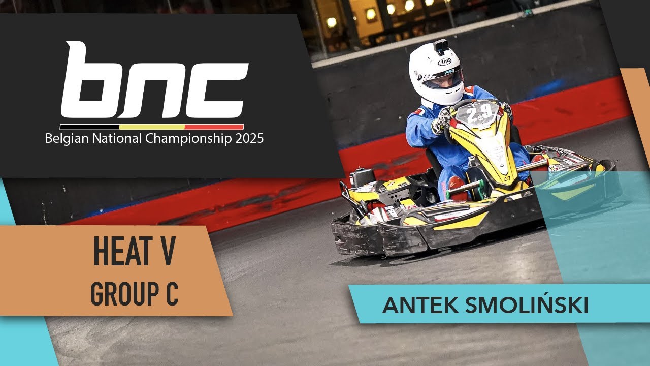 Antek Smoliński - Belgian National Championship (BNC) - Heat 5 - Group C - Worldkarts Kortrijk