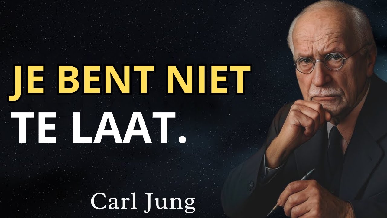 Als u het gevoel heeft dat u achterloopt in het leven, is deze video voor u — Carl Jung