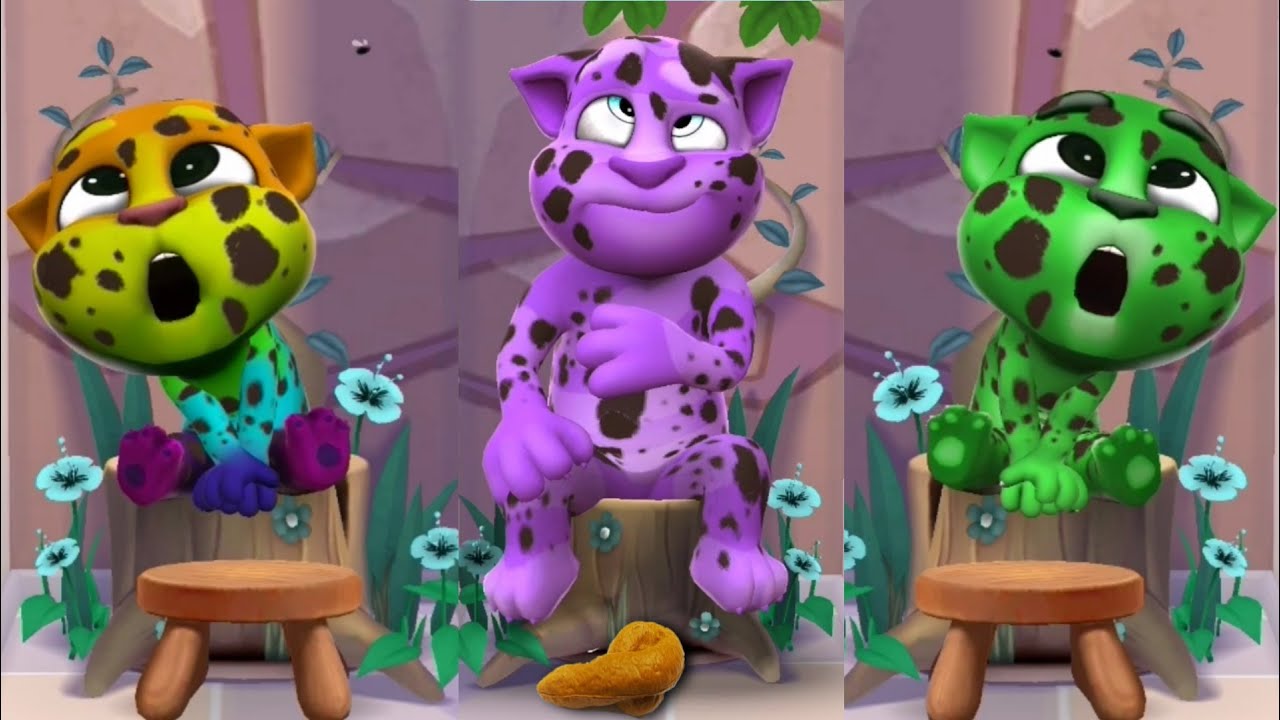 My Talking Tom 2🤪 Toilet Poop Funny Sound/ ios Android Gameplay HD