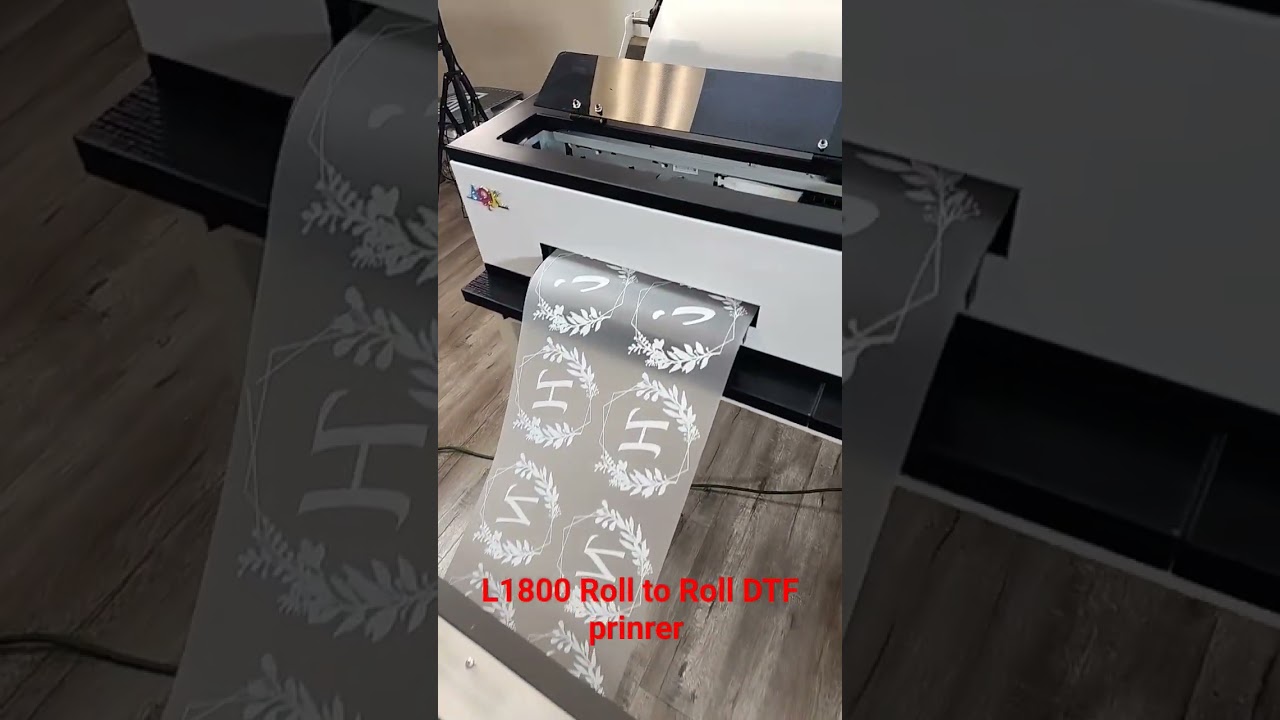AOK L1800 DTF Printer Roll to Roll #printing