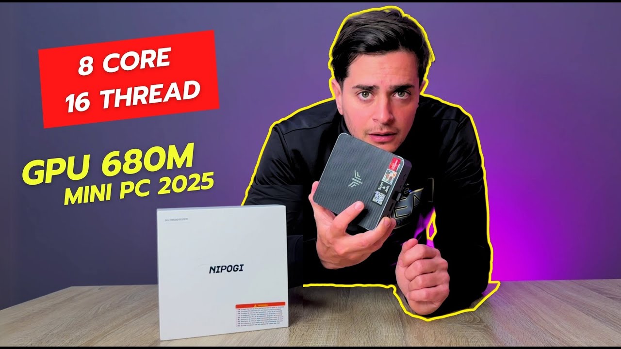 Nipogi AM21 - The best Mini PC For 2025? 6900hx+ graphics 680m