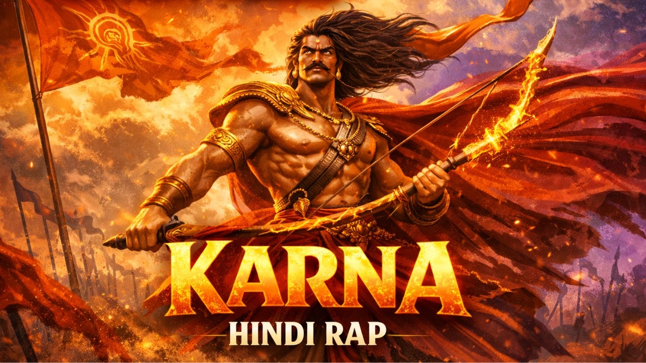 Death of Karna Rap | When the Sun’s Son Fell | Hindi Dark Mythological Rap