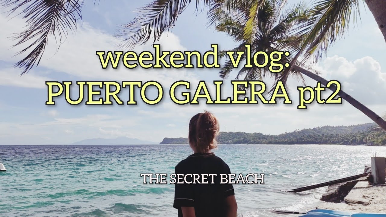 PUERTO GALERA part2 | Talipanan Beach, Food and RORO to Batangas Port