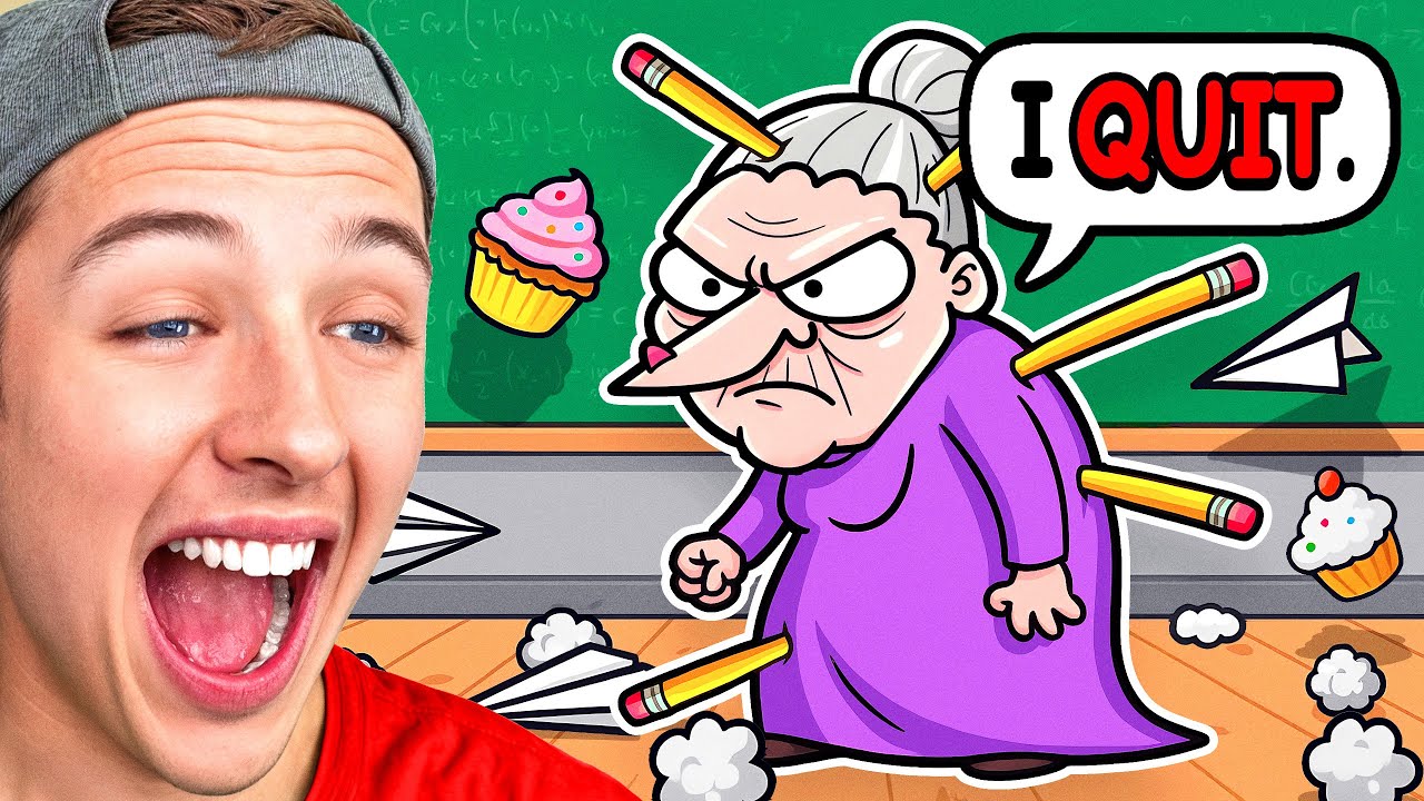I Pranked My Teacher Until She QUIT!