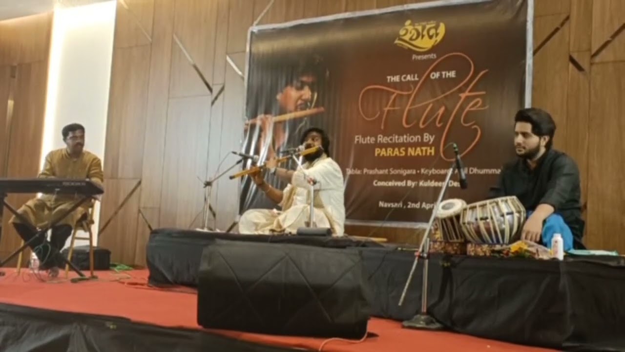 Paras Nath Flute Instrumental ! Neela aasman ! Ye Nayan Dare Dare ! Kahi Door jab Din dhal jaye !