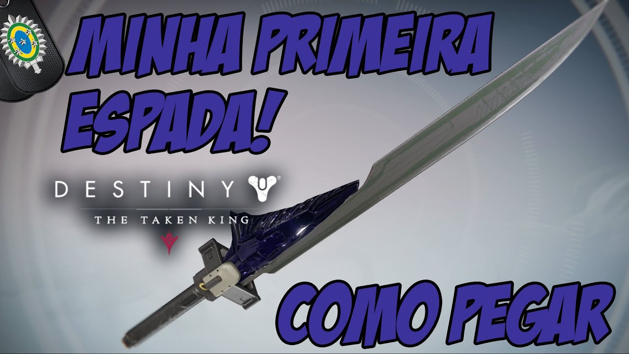 Destiny TTK- Minha Primeira Espada! Jornada da Espada