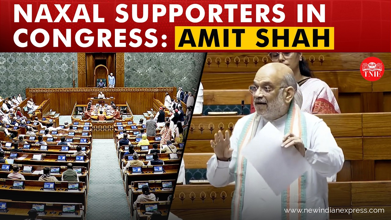 Amit Shah reveals 'truth' on left's role in Bastar's among Naxalites