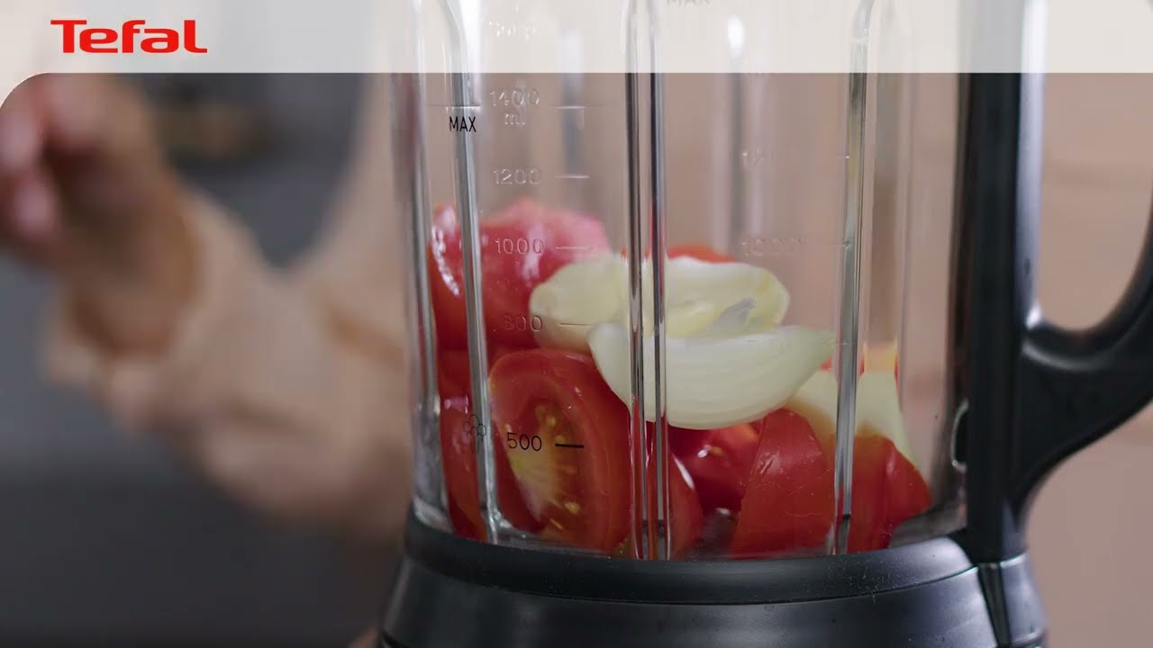 Quick and Fresh Tomato Sauce with Tefal Perfect Mix Cook High Speed Blender BL83