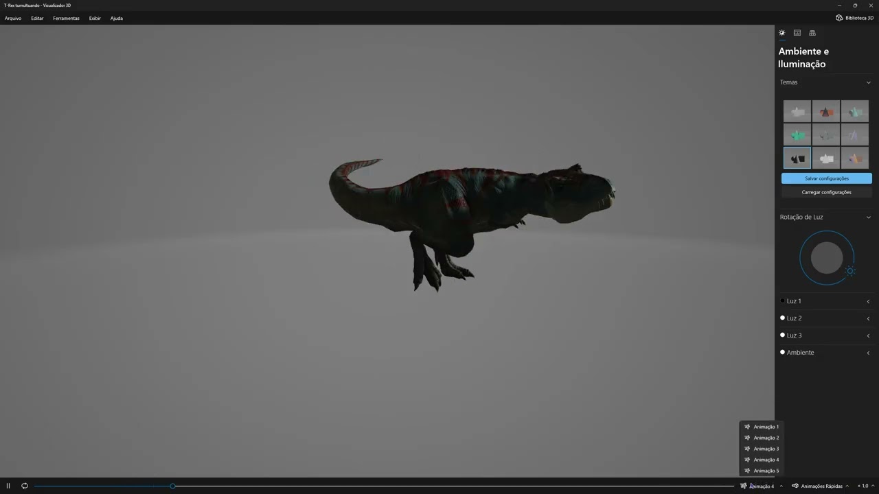dino 3d