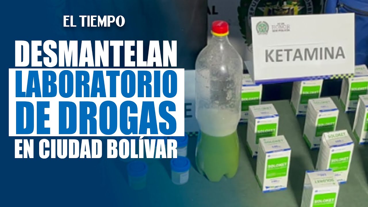 Desmantelan laboratorio de drogas en #CiudadBolívar: cinco capturados | El Tiempo