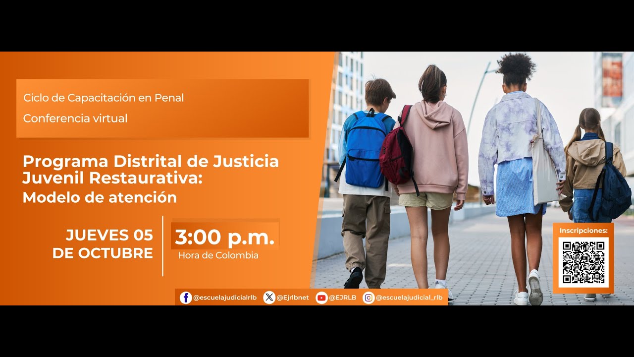 Programa Distrital de Justica Juvenil Restaurativa: Modelo de atención