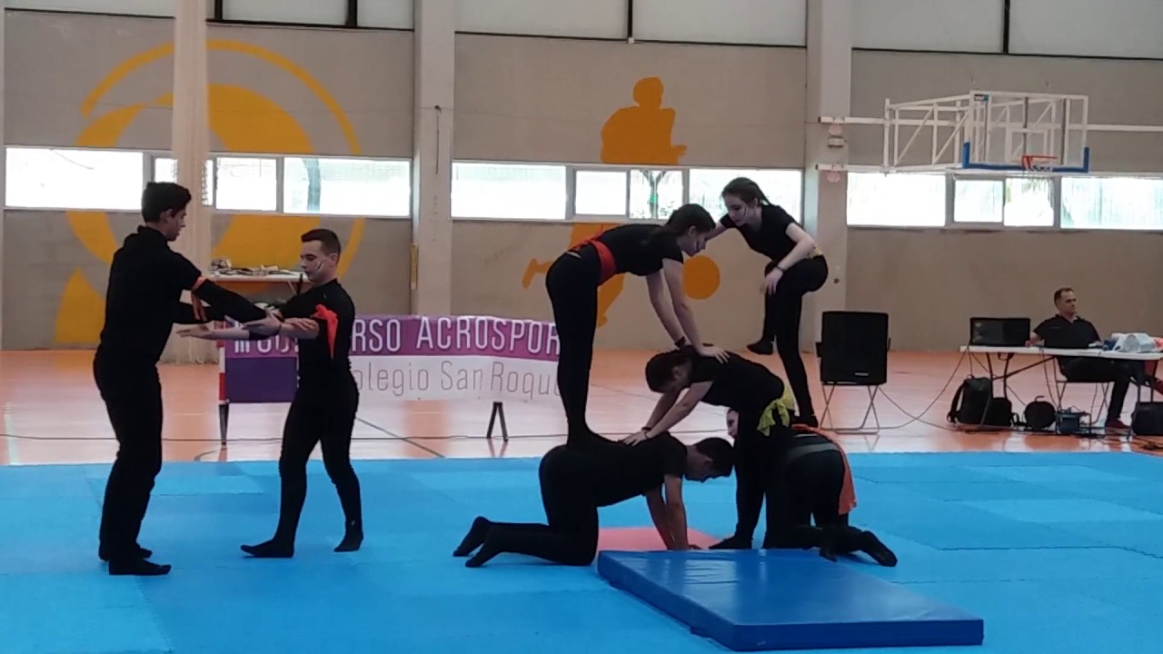Concurs d'Acrosport 16 17. Educaci&oacute; f&iacute;sica 3r d'ESO