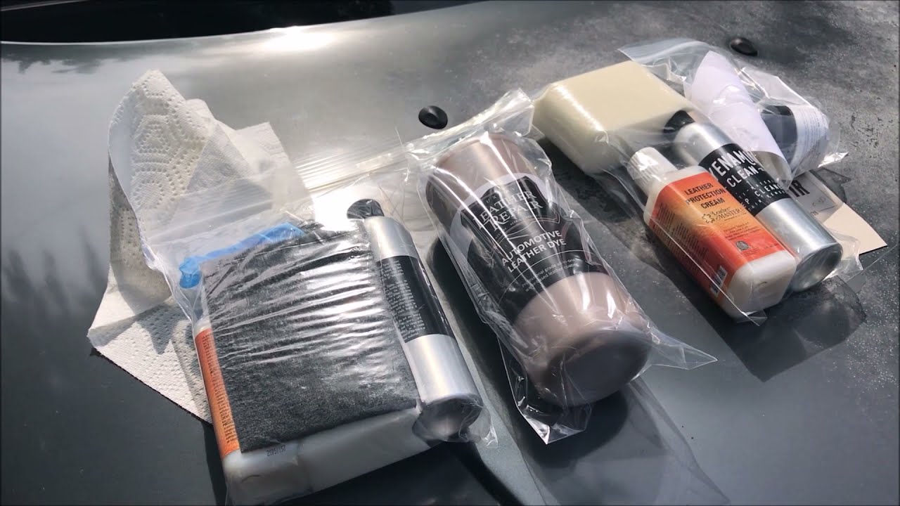 How To Re - Dye Leather Seats: Real World Situation (SAAB 9-5)