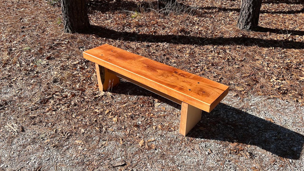 Finishing up the Rustic Outdoor Bench, Part 4