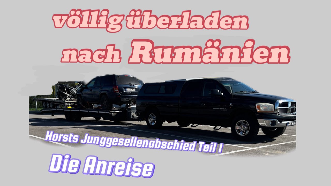 Die Reise mit GermanRednecks beginnt | Horst‘s Junggesellenabschied Teil 1 | die Anreise