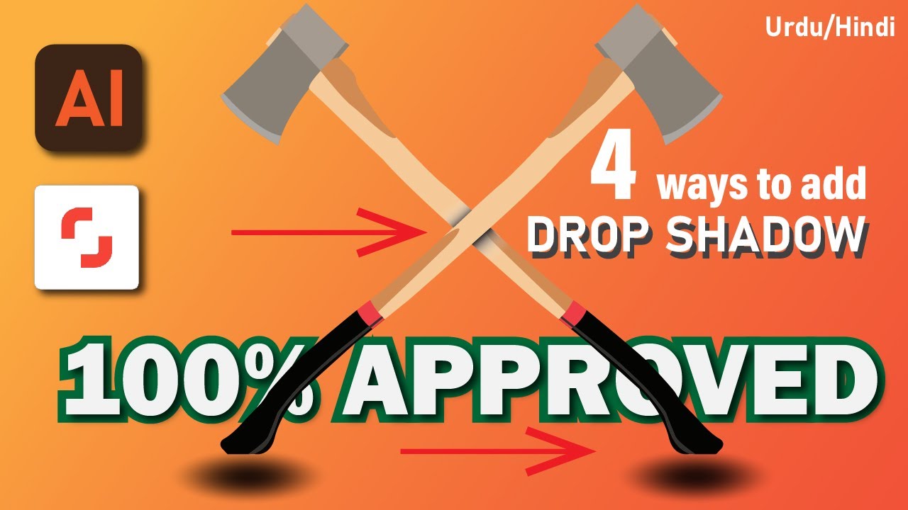 How to add drop shadow to vectors?? Shadow for Shutterstock vectors