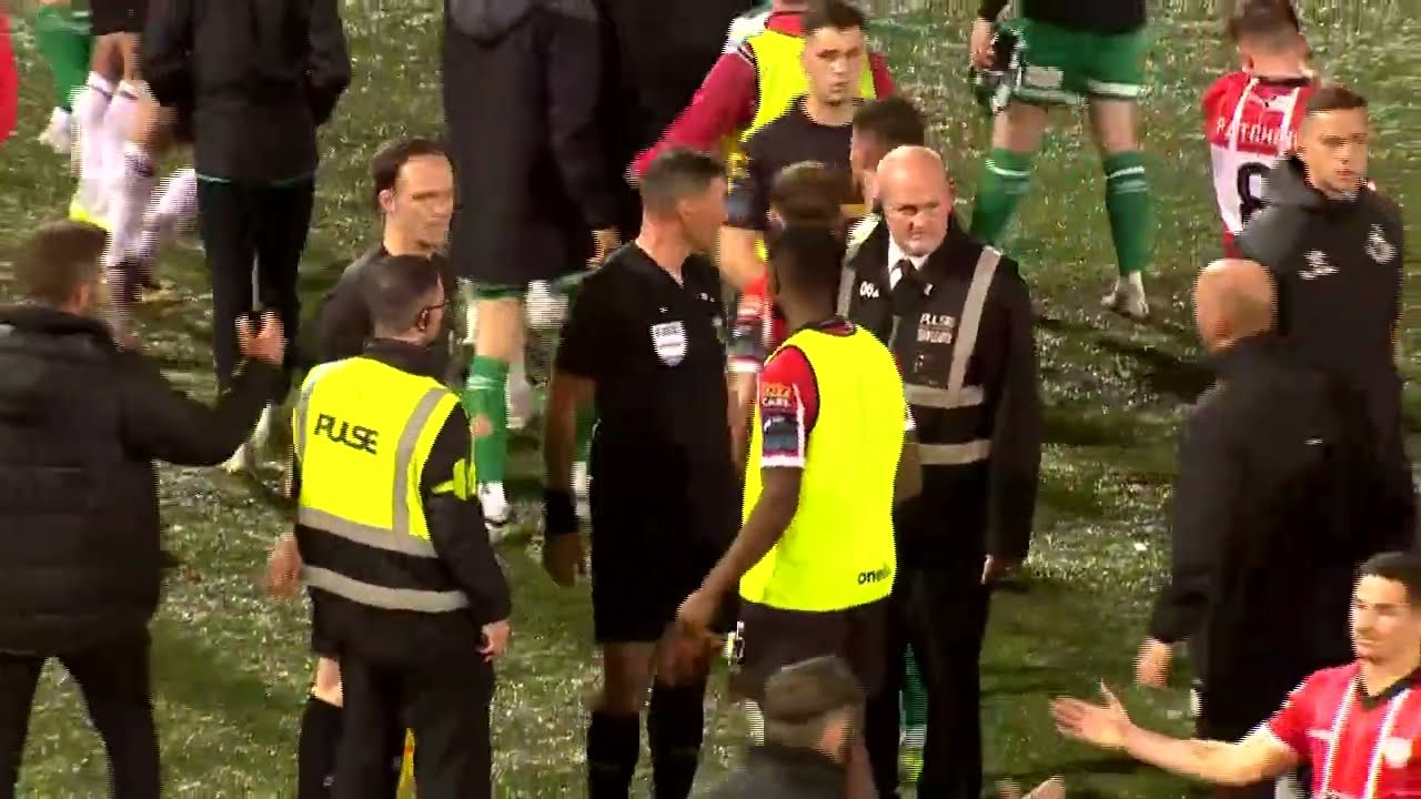 Derry City 1-1 Shamrock Rovers | Full-time scenes!