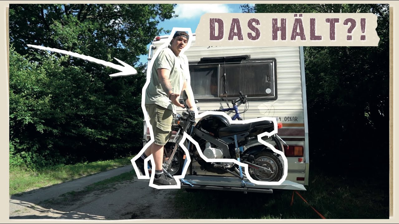GENIALEN Fahrradträger SELBER bauen für VW LT Camper