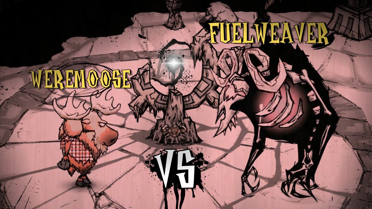 NEW WEREMOOSE IS SO OP!!! Ancient Fuelweaver in 4 min (Only 1 idol, No heal) - Don't Starve Together