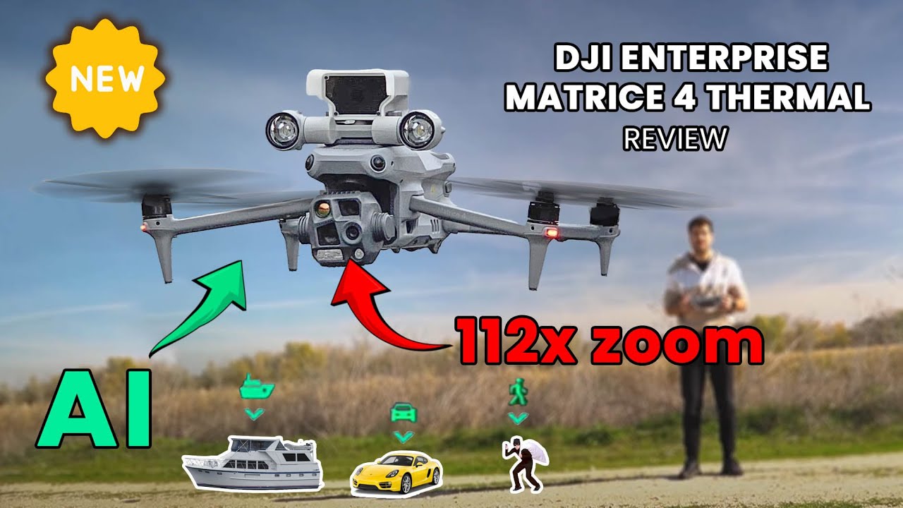 DJI Matrice 4 Thermal - Review | #IA y #AR para mejorar las operaciones aéreas ft @DJI Enterprise