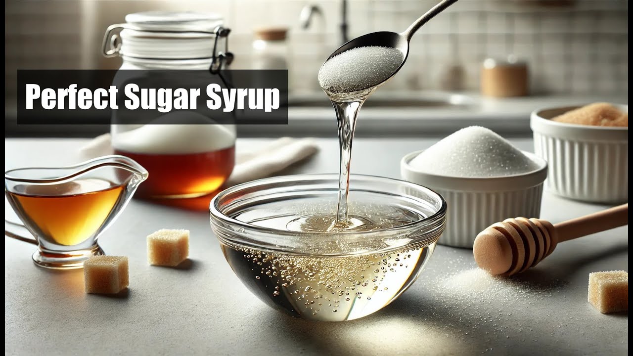 Baklava Part 1: How to Make Perfect Sugar Syrup at Home | Easy Recipe #sugarsyrup