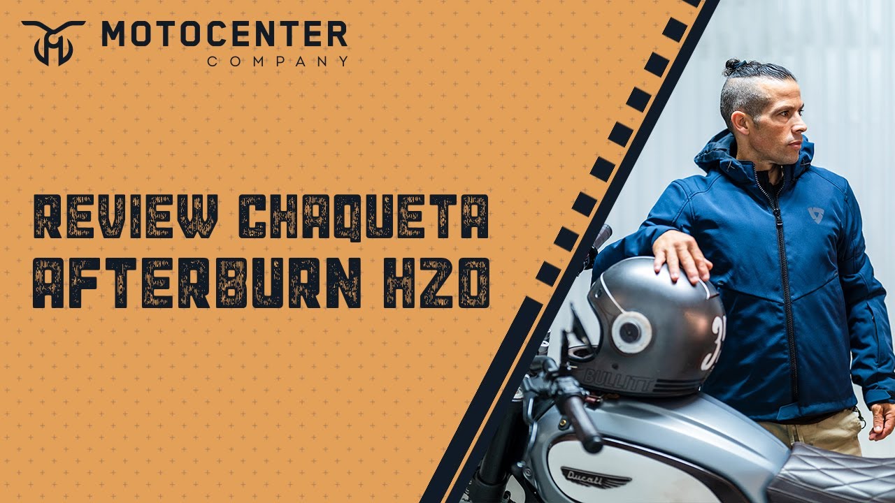 Chaqueta AFTERBURN H20 Revit: corte deportivo para la ciudad😎