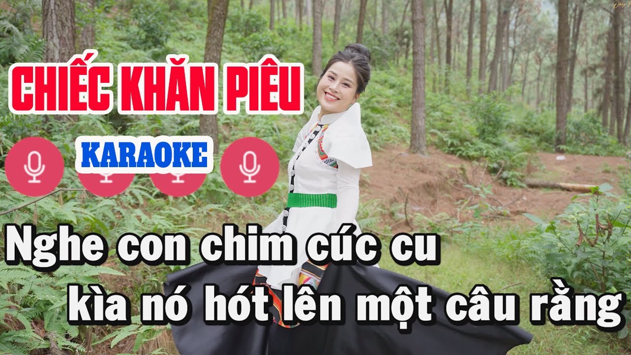 Chiếc Khăn Piêu KARAOKE TONE NỮ - Nhạc Karaoke Beat Chuẩn Dễ Hát, Đặng Kim Yến