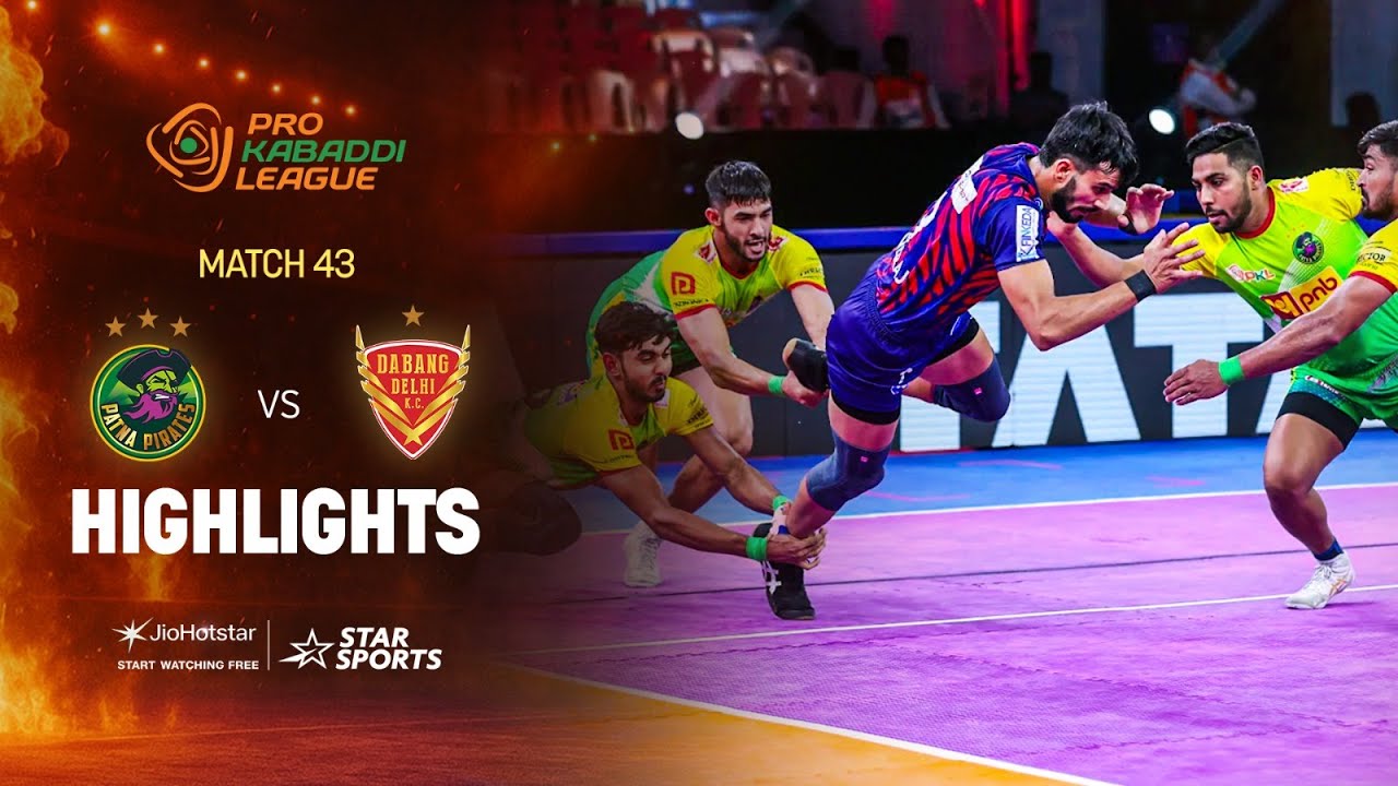 Patna Pirates stun Dabang Delhi K.C. with a thrilling comeback | HIGHLIGHTS | PKL 12