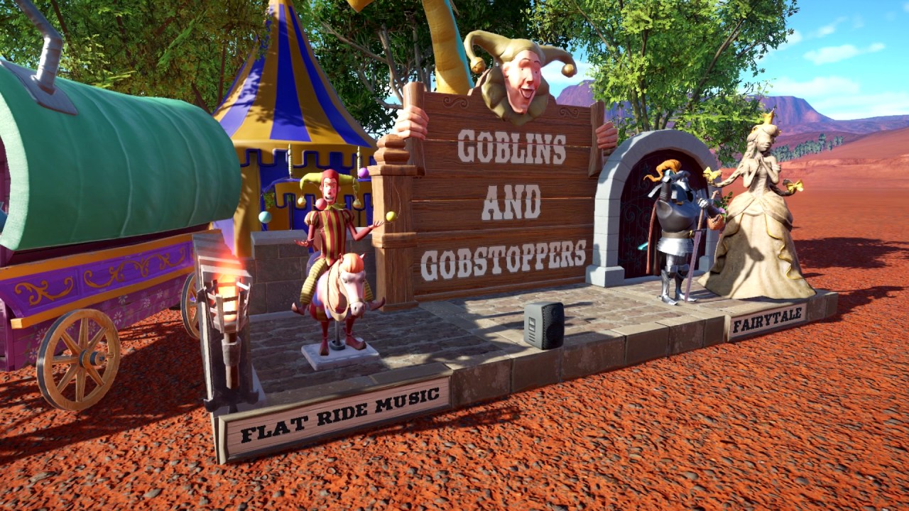 Goblins and Gobstoppers - Flat Ride Music Fairytale - Planet Coaster