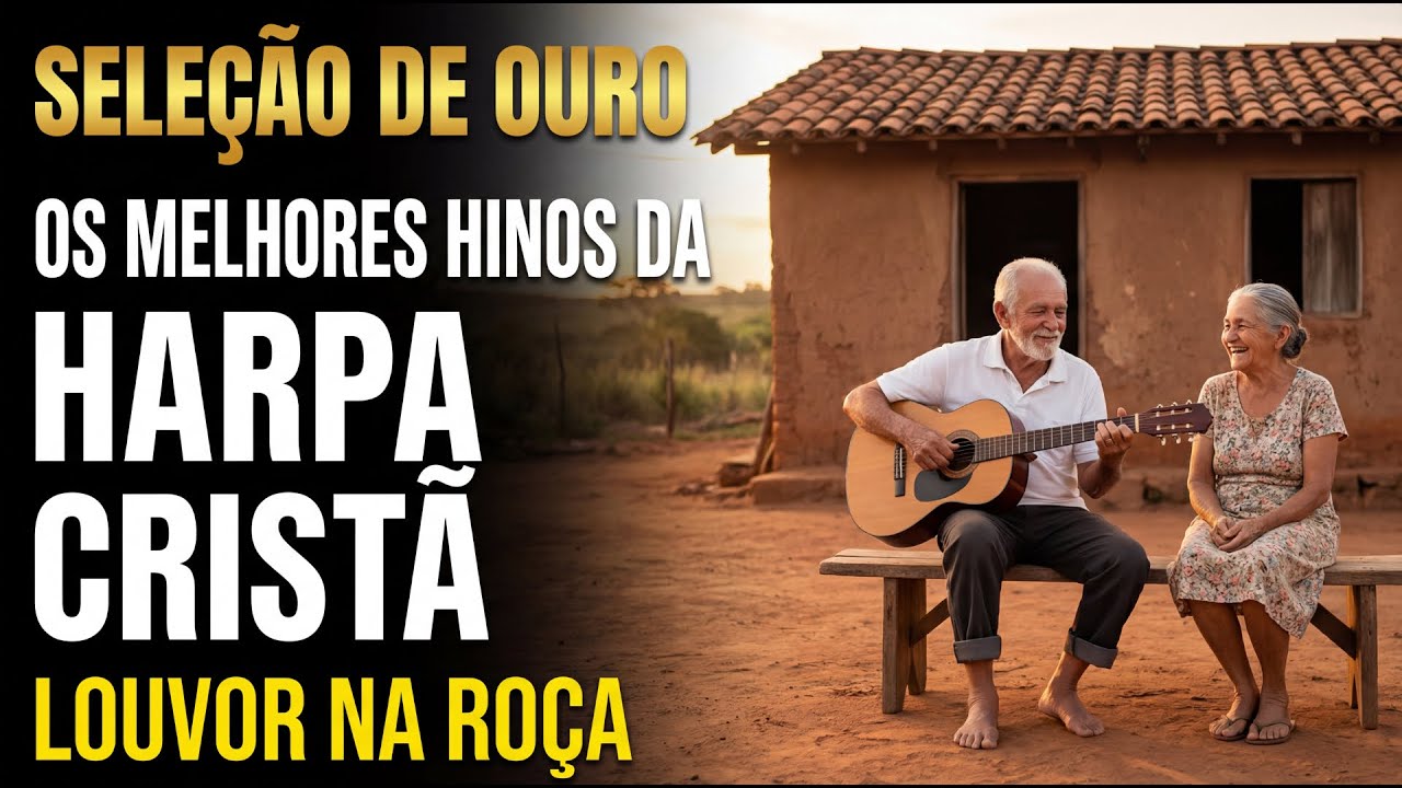 Louvores Da Harpa Cristã – Louvor na Roça Com Letra Vol 2 – Hinos Antigos Com Legenda