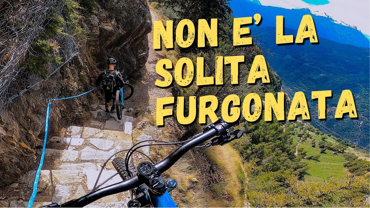 MTB SHUTTLE TOUR AOSTA - Furgonata spaziale tra i sentieri alpini 🌲BONUS TRACK sentiero del Papa ⛪️