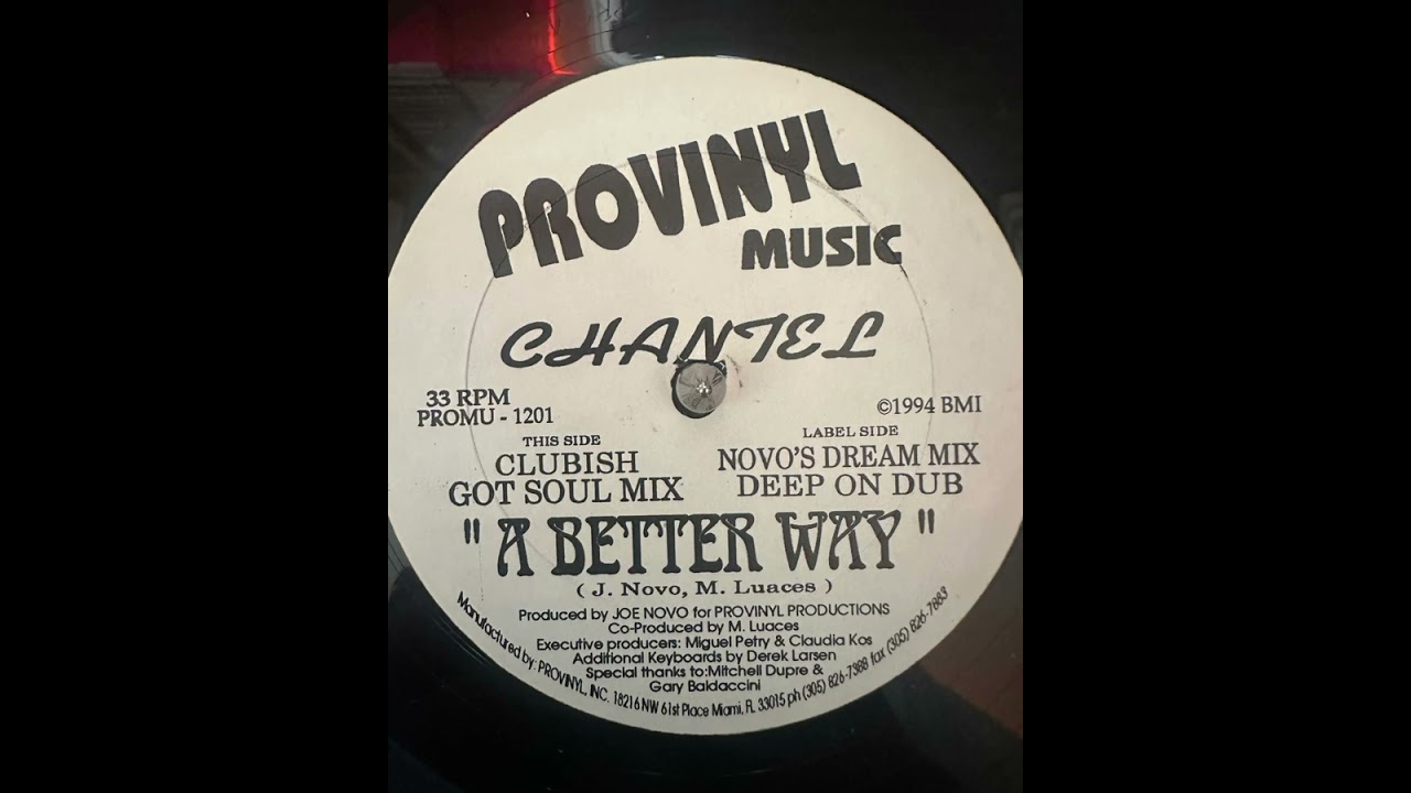 Chantel - A Better Way (Deep On Dub)