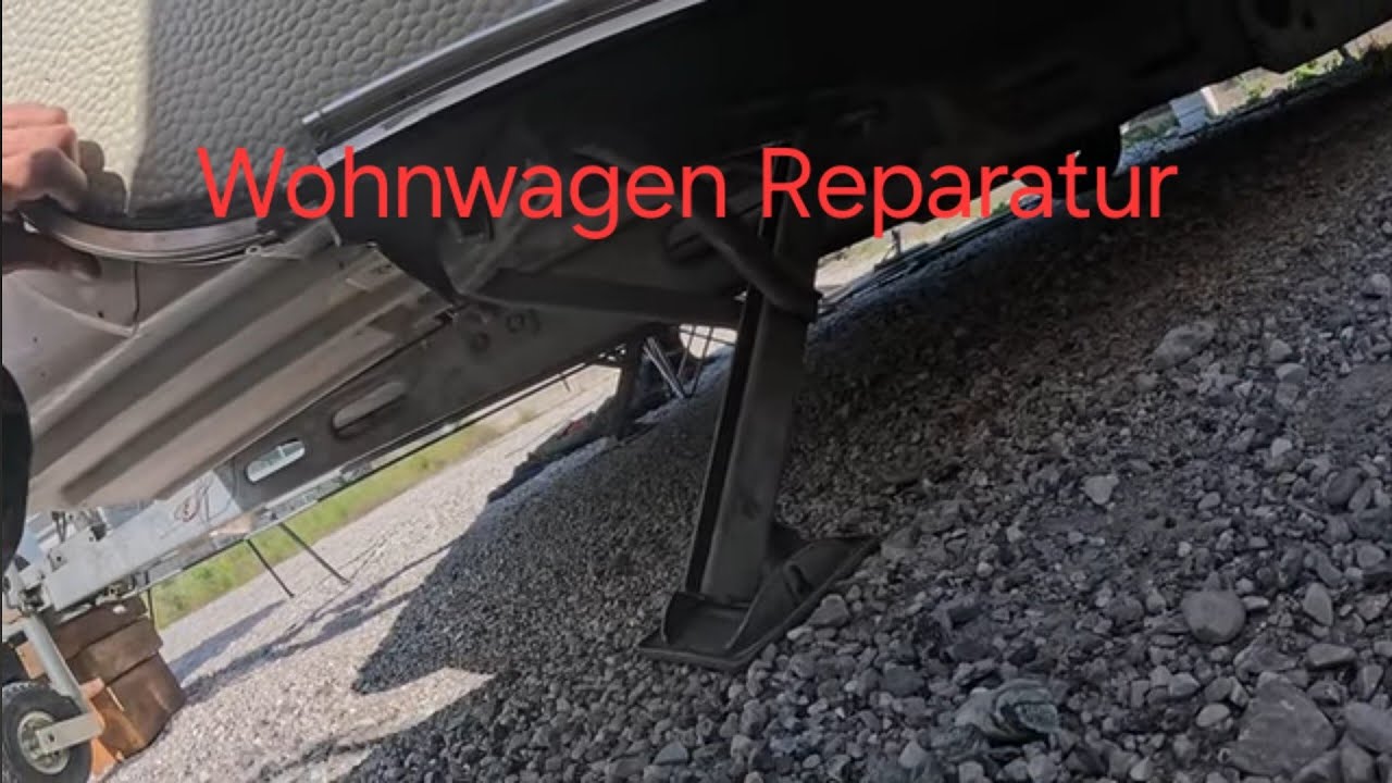 Wohnwagen Renovieren Teil 2 (Stützen Wechseln)
